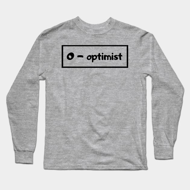 Optimist Long Sleeve T-Shirt by WordsGames